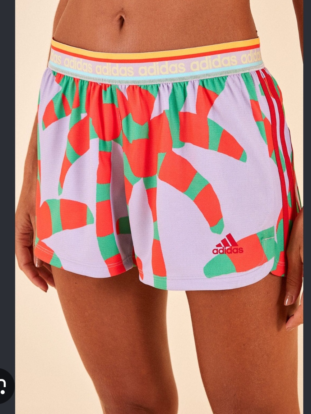 adidas x farm rio pacer shorts